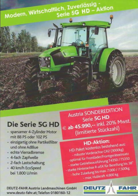 DEUTZ-FAHR - Aktion