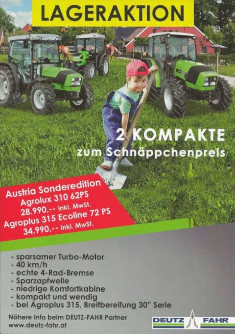 DEUTZ-FAHR - Aktion